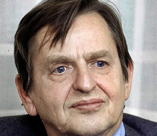 Olof Palme im Jahr 1984   | Foto: dpa