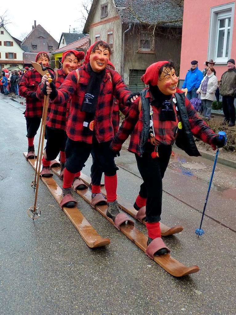 Die Schneeschuhstriezi aus Schollach