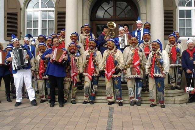 Narren sind auf Werbetour