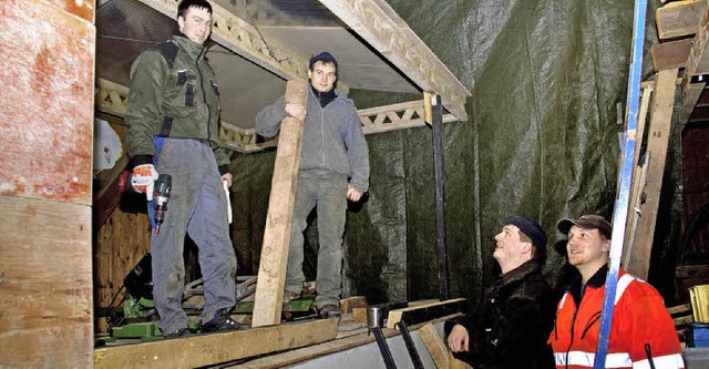 Seit nunmehr neun Jahren beteilgt sich...s Ebner, Ralf Albert und Manuel Ebner.  | Foto: Christiane Seifried