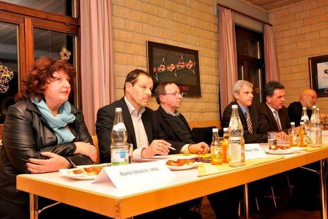 Kandidaten von CDU, SPD, FDP, Grüne und Linke schenkten sich nichts