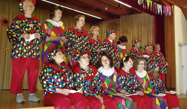 Im Todtnauer Pfarrsaal war Frauenfasnet.   | Foto: Karin Maier