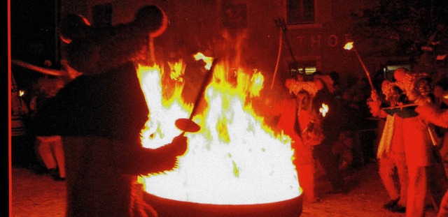 Der Abschluss des Fackelzugs ist auf dem Brenplatz.   | Foto: privat