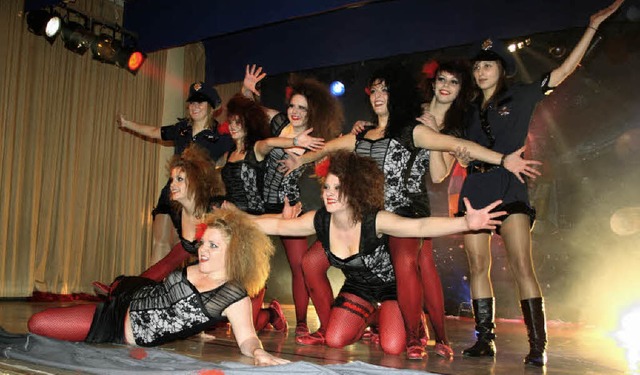 Begeisterungsstrme lste die Tanzgrup...Emotion-Steps&#8220; in  Nordweil aus.  | Foto: Reiner Merz