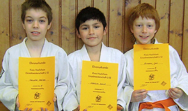 Der Judo-Nachwuchs ist erfolgreich:   | Foto: Privat