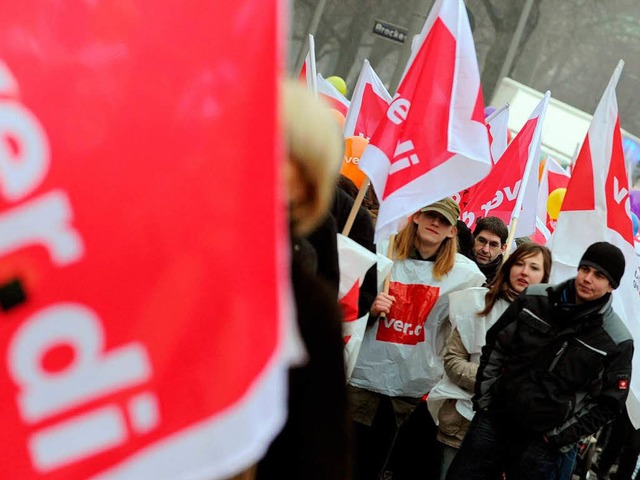 Streik im ffentlichen Dienst.  | Foto: dpa
