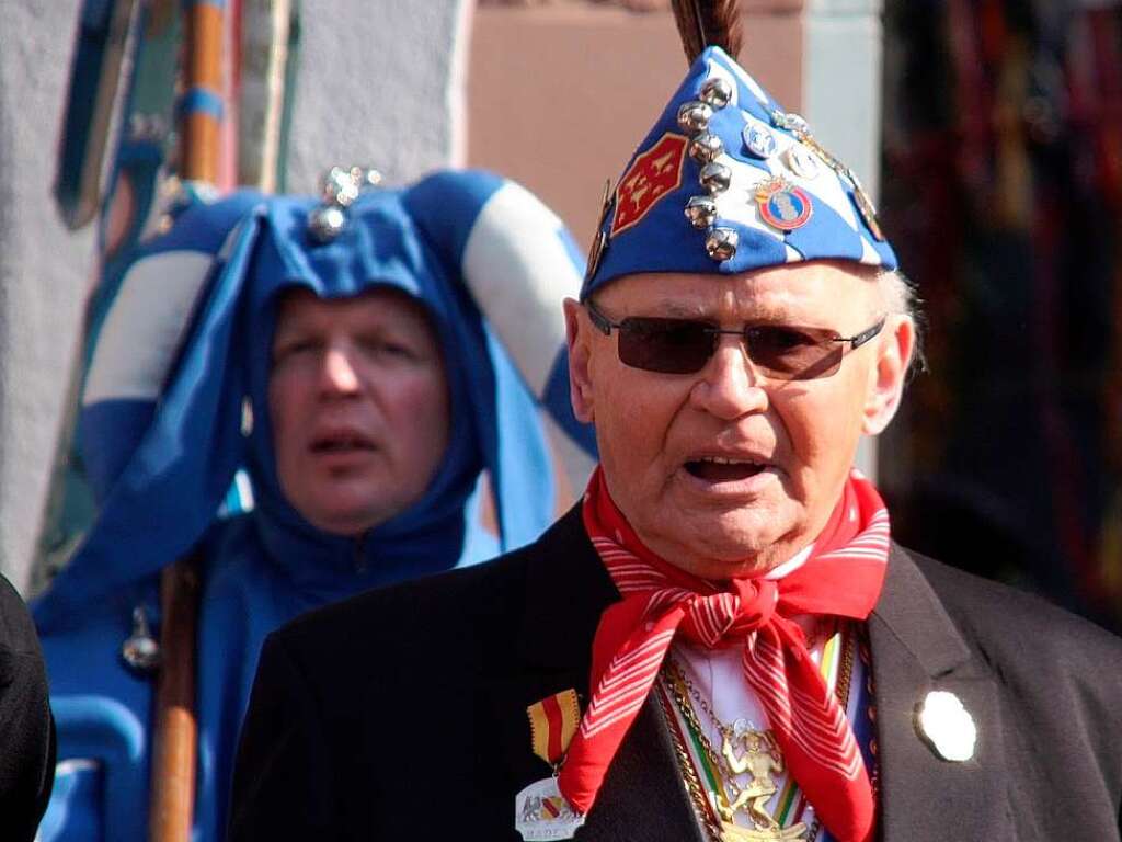 Schelmen, Schnurrewieber und Mittwocher bernehmen die Macht im Staufener Rathaus.