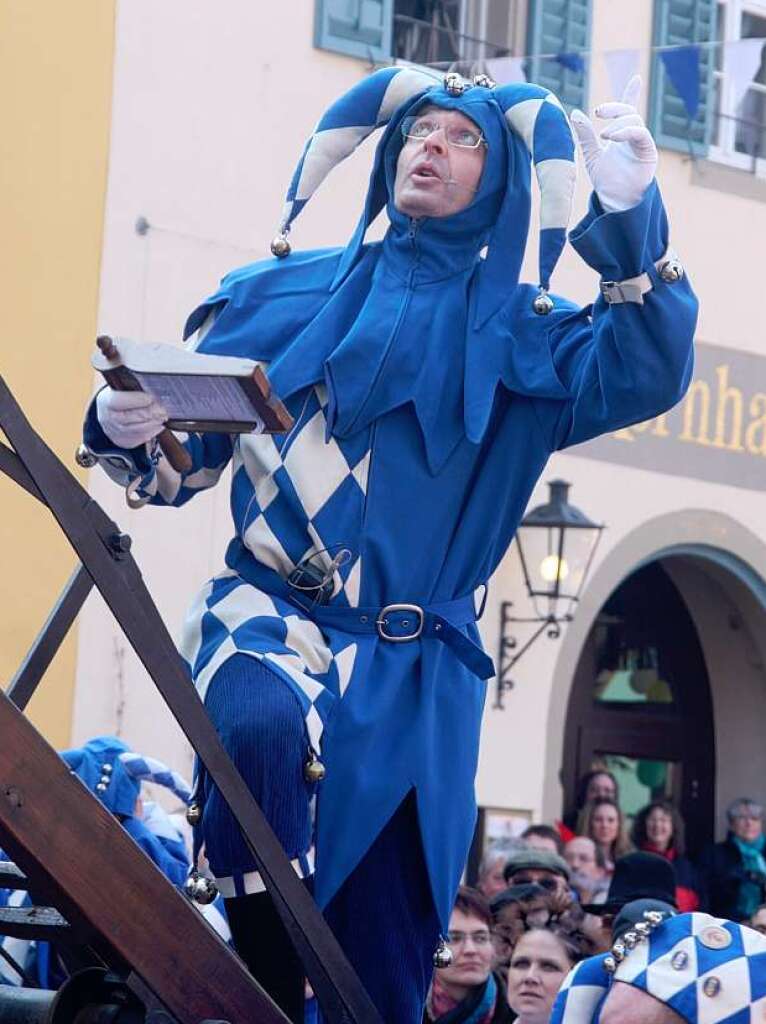 Schelmen, Schnurrewieber und Mittwocher bernehmen die Macht im Staufener Rathaus.