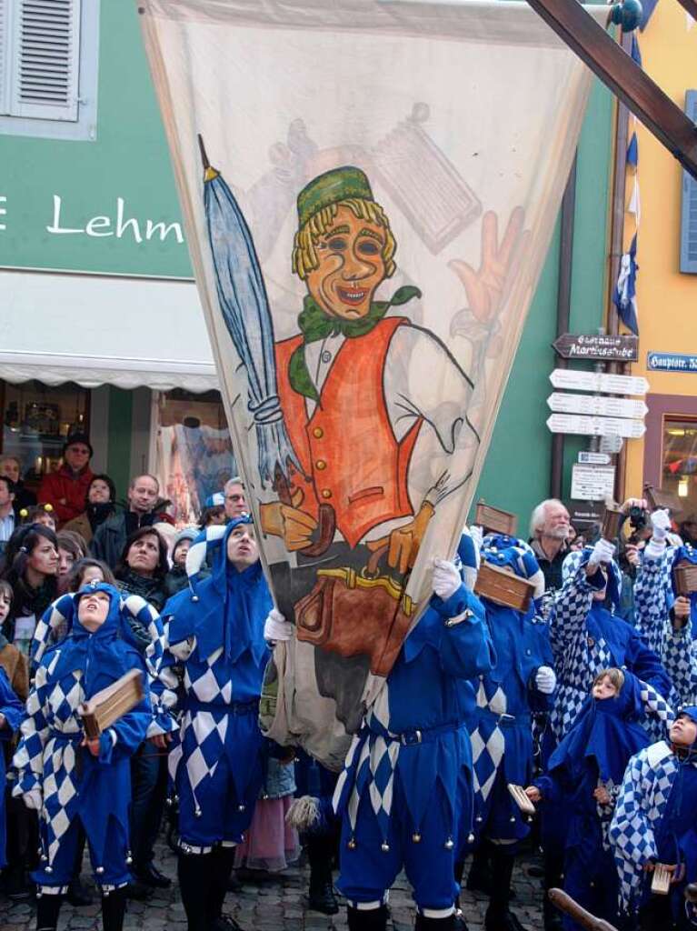 Schelmen, Schnurrewieber und Mittwocher bernehmen die Macht im Staufener Rathaus.