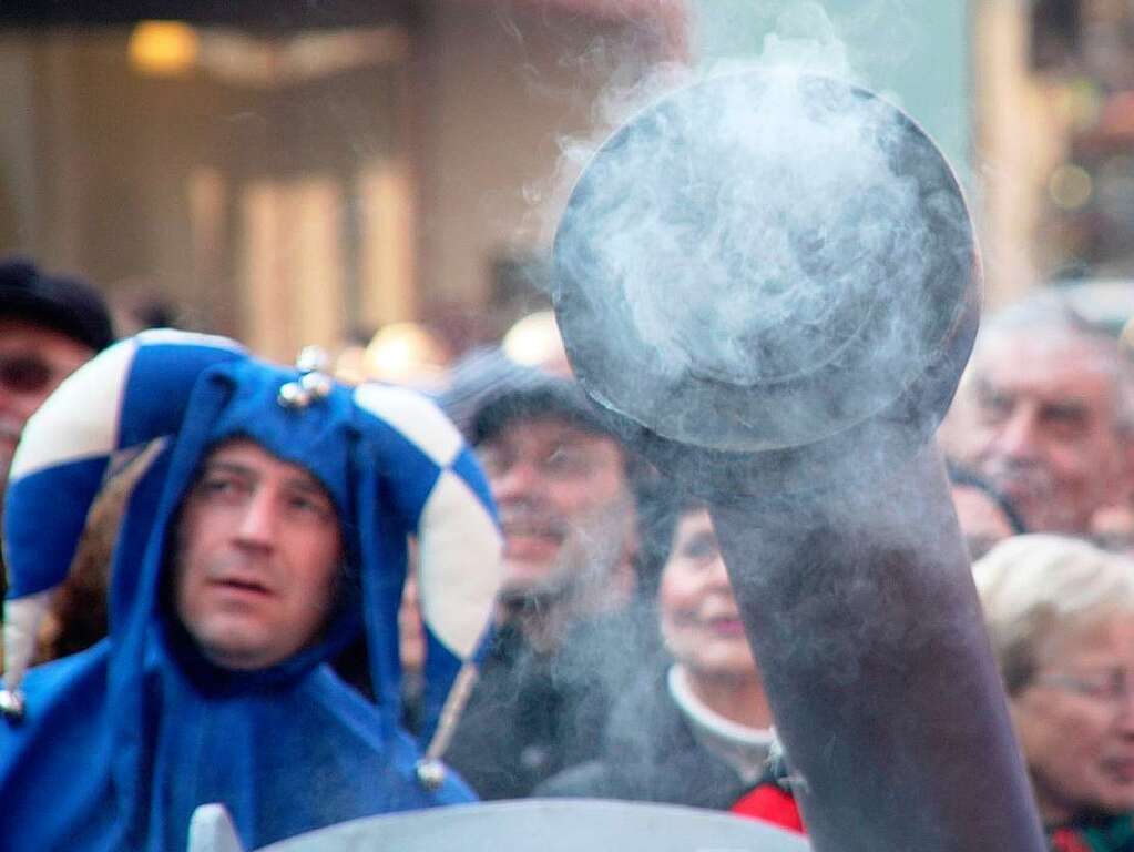 Schelmen, Schnurrewieber und Mittwocher bernehmen die Macht im Staufener Rathaus.