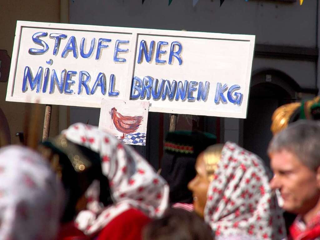 Schelmen, Schnurrewieber und Mittwocher bernehmen die Macht im Staufener Rathaus.