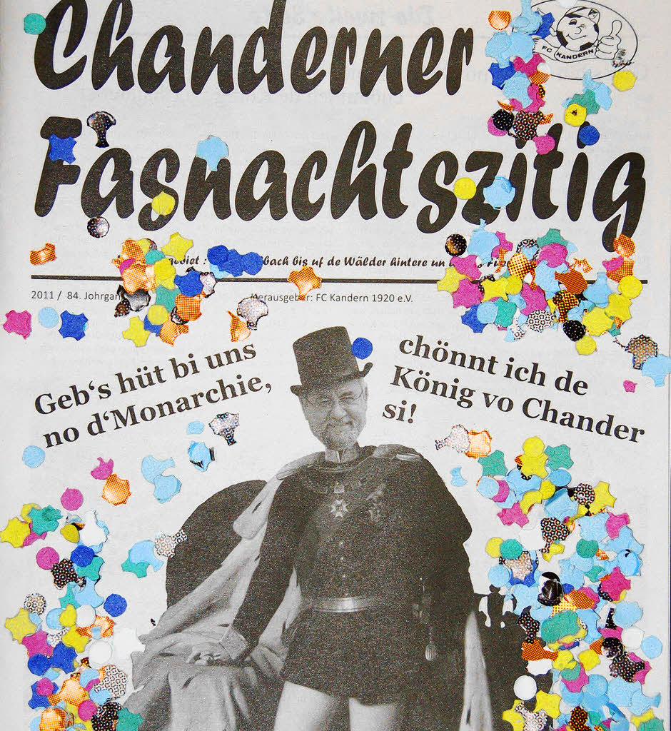 Kandern ist in Wahrheit eine Monarchie Kandern Badische Zeitung