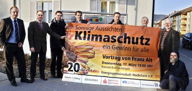 Feiern das 20-jhrige Bestehen der Ene...ger, Michael Huber und Stefan Drayer    | Foto: Frank Linke
