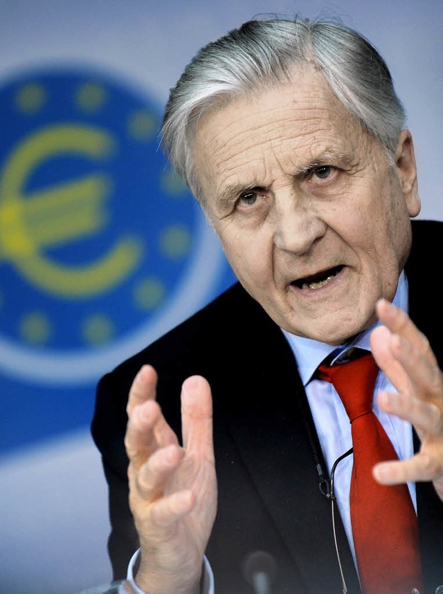 Fr stabile Preise: Jean-Claude Trichet  | Foto: dpa