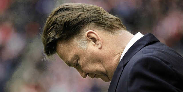 &#8222;Ich mache meine Arbeit &#8211; ...he&#8220;: Bayern-Coach Louis van Gaal  | Foto: dapd