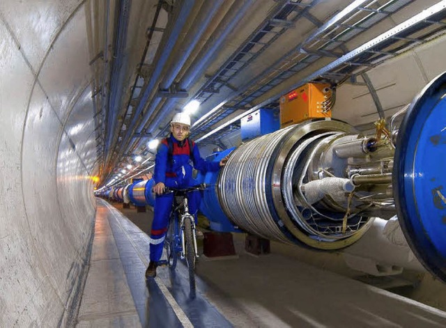 Der unterirdische Teilchenbeschleuniger   | Foto: Cern/Uni Freiburg