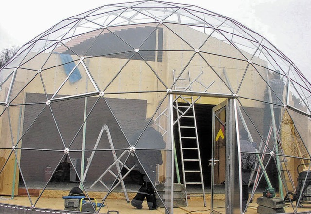 Ein Niedrigenergiehaus der neuesten Ge... der Schaffhauser Strae in Hfingen.   | Foto: lendle