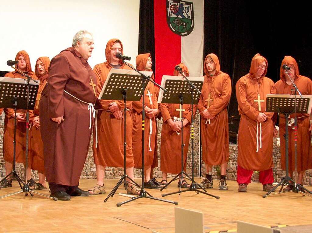 Die Narren sind los, beim Bunde Obend des MV Tunsel in der Festhalle