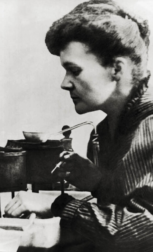 Marie Curie durfte  nach dem Tod ihres...lich war sie darber allerdings nicht.  | Foto: dpa
