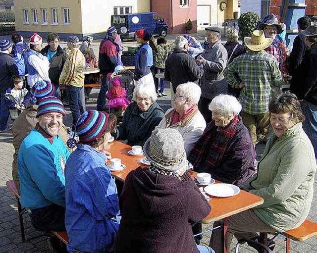 Nicht nur frisches Gemse, auch der n...Fasnetsamschdig ganz gro geschrieben.  | Foto: Merz