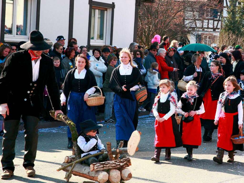 Ein närrisches Spektakel sahen die Zuschauer beim Umzug in Münchweier. Ein närrisches Spektakel sahen die Zuschauer beim Umzug in Münchweier.