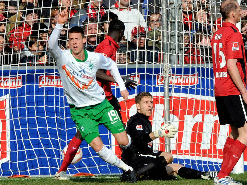 SCc Freiburg verliert gegen Werder Bremen 1:3. SCc Freiburg verliert gegen Werder Bremen 1:3.