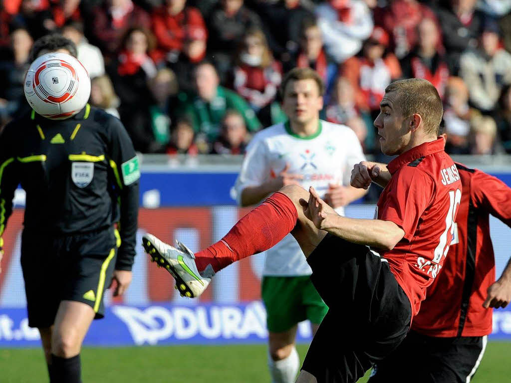 SCc Freiburg verliert gegen Werder Bremen 1:3. SCc Freiburg verliert gegen Werder Bremen 1:3.