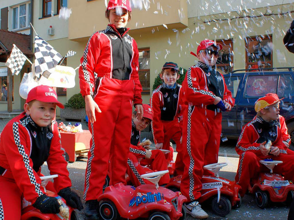 Impressionen vom Fasnetumzug in Wasenweiler