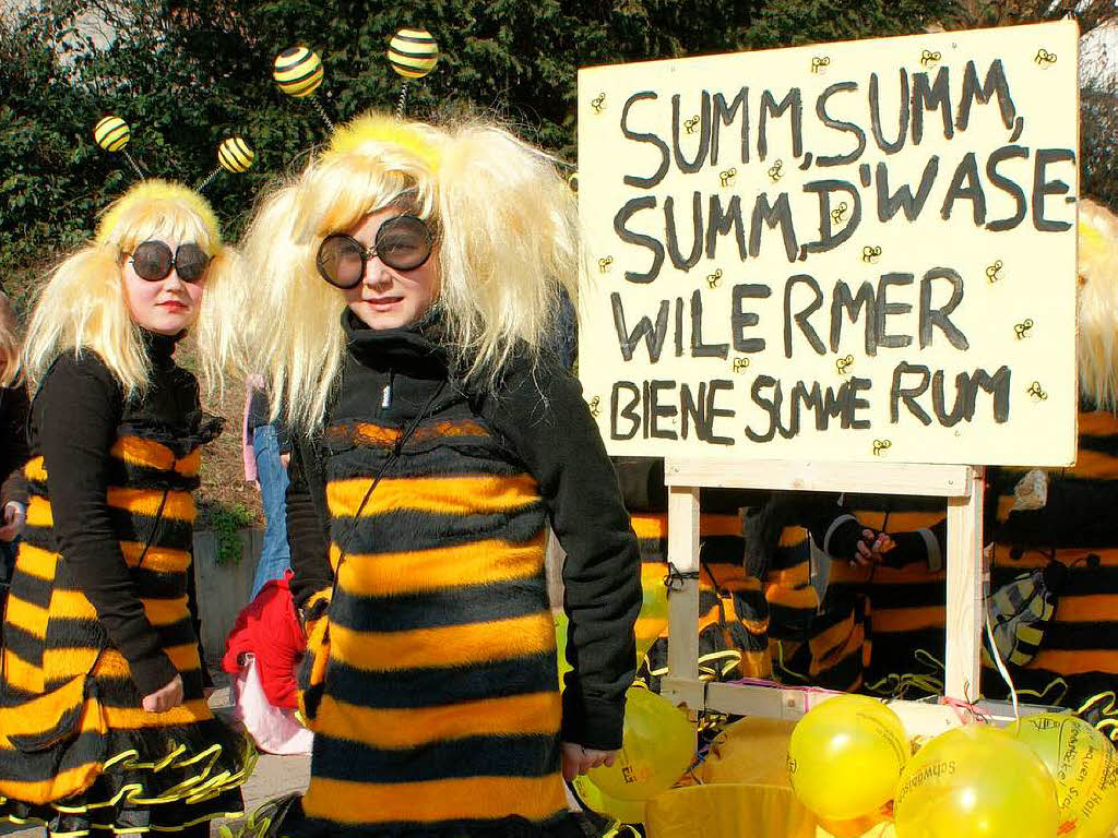 Impressionen vom Fasnetumzug in Wasenweiler