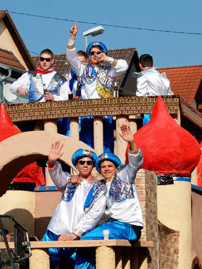 Impressionen vom Fasnetumzug in Wasenweiler