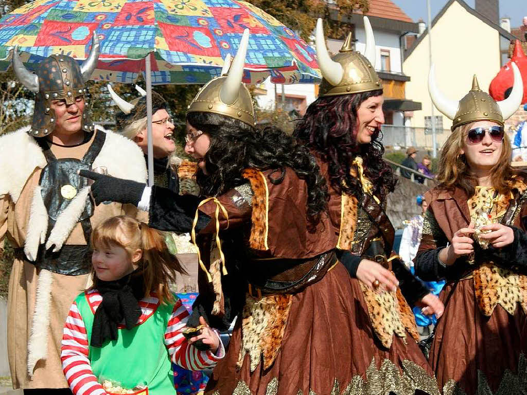 Impressionen vom Fasnetumzug in Wasenweiler