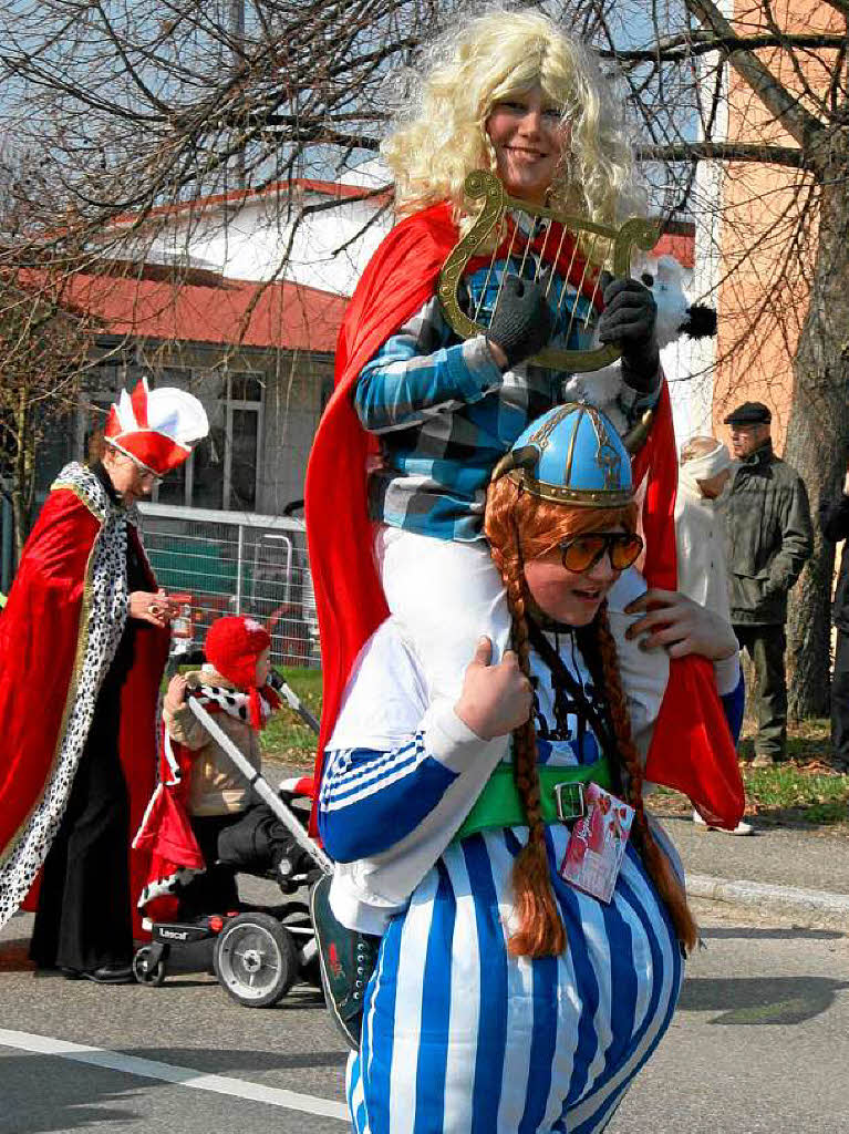 Impressionen vom Fasnetumzug in Oberrotweil