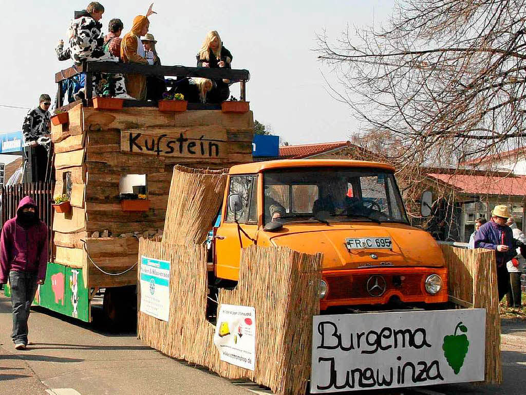 Impressionen vom Fasnetumzug in Oberrotweil