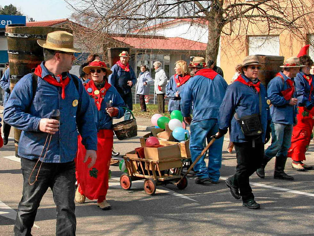 Impressionen vom Fasnetumzug in Oberrotweil