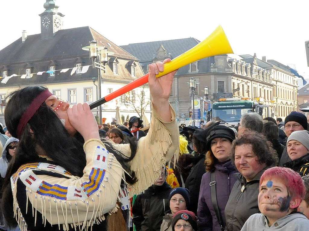 Auch ein Mescalero kann Vuvuzela blasen Auch ein Mescalero kann Vuvuzela blasen