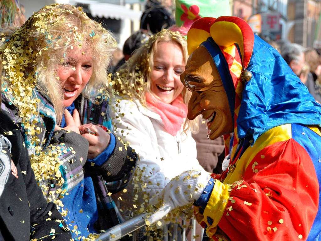 Impressionen vom Lrracher Fasnachtsumzug