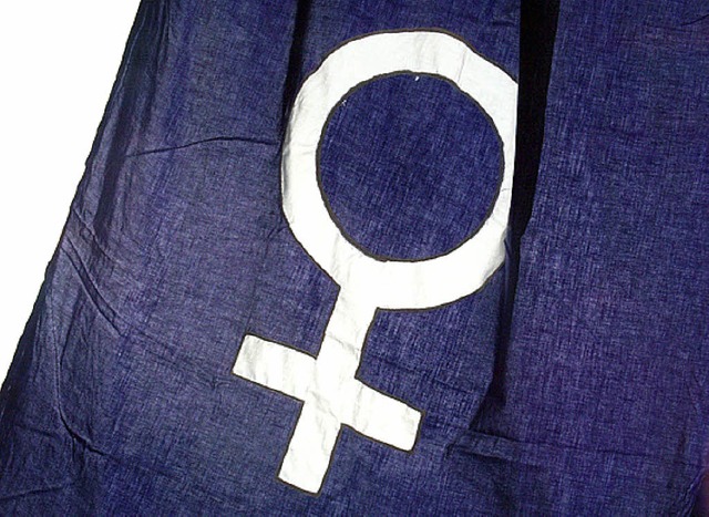 Ab morgen zeigen Frauengruppen  verstrkt Flagge.   | Foto: bz