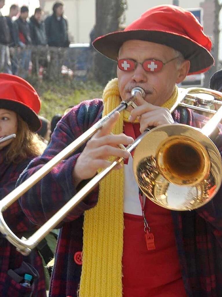 Alles lief prchtig beim 31. Fasnachtsumzug beider Rheinfelden