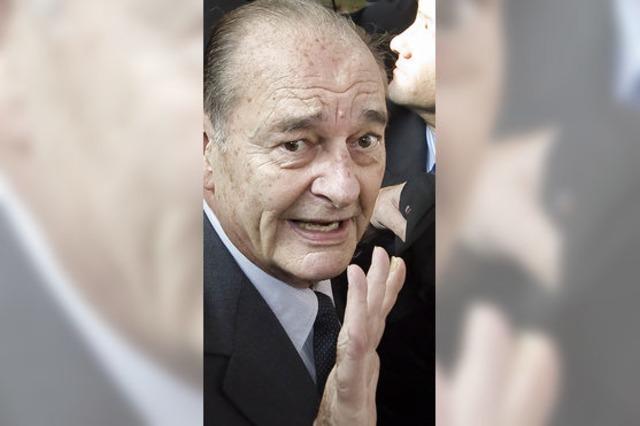 Den Veteranen Chirac holen seine Pariser Brgermeisterjahre ein