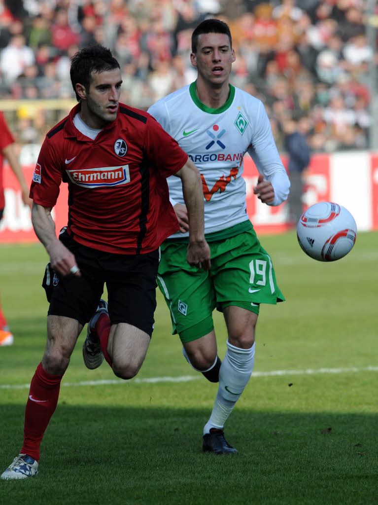 SCc Freiburg verliert gegen Werder Bremen 1:3. SCc Freiburg verliert gegen Werder Bremen 1:3.