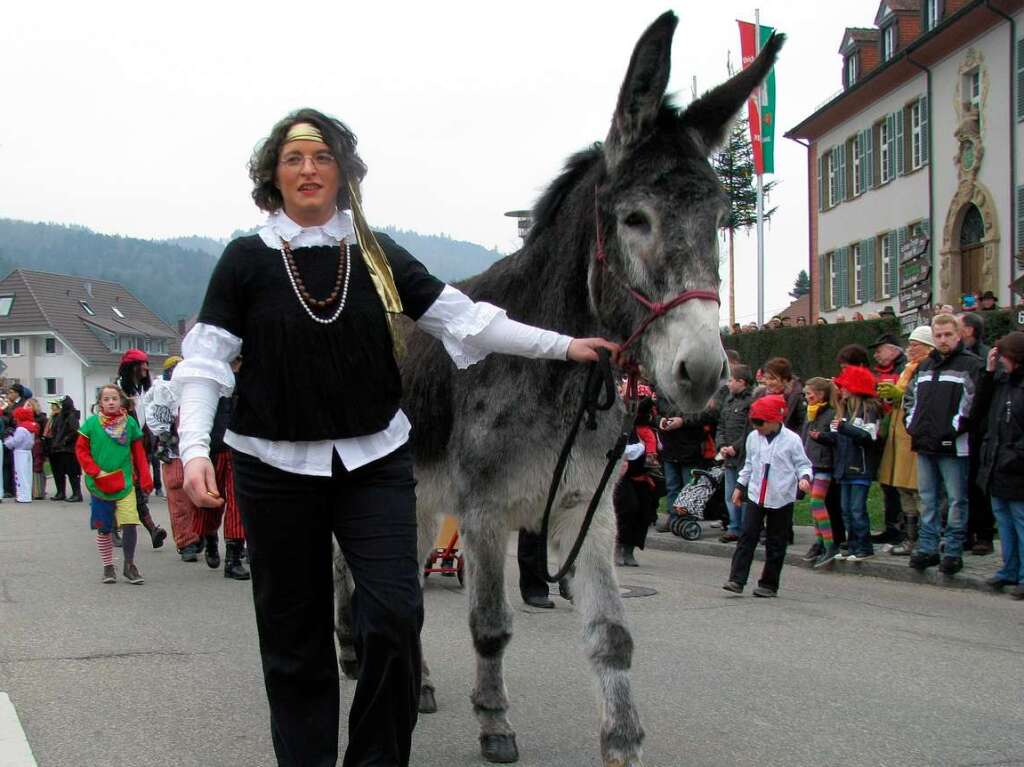 Fasnet-Umzug in Mnstertal