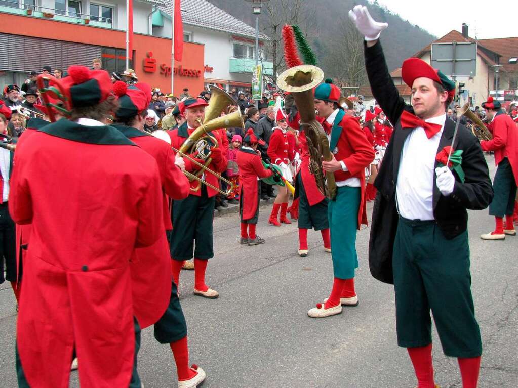 Fasnet-Umzug in Mnstertal