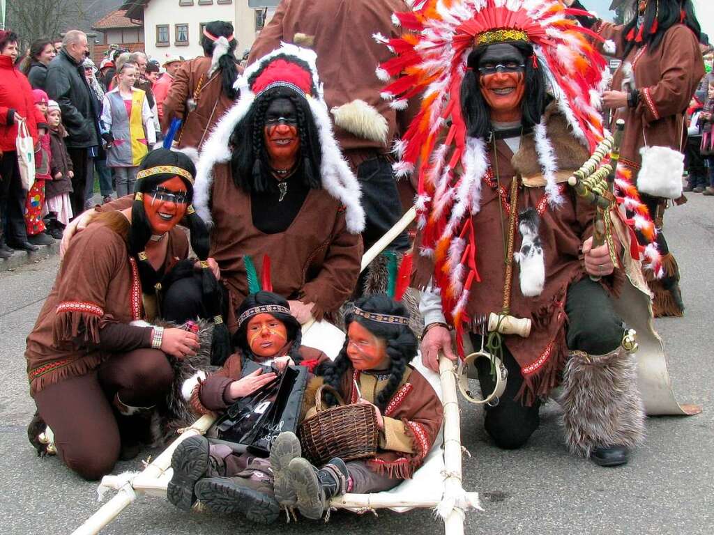 Fasnet-Umzug in Mnstertal