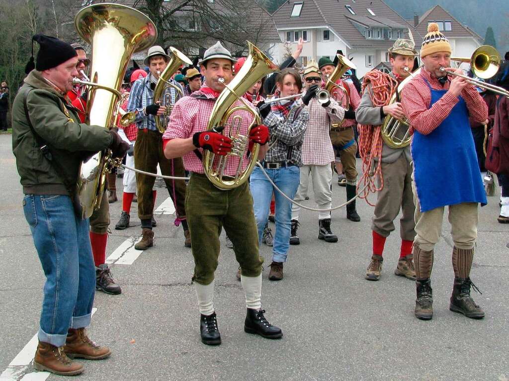 Fasnet-Umzug in Mnstertal