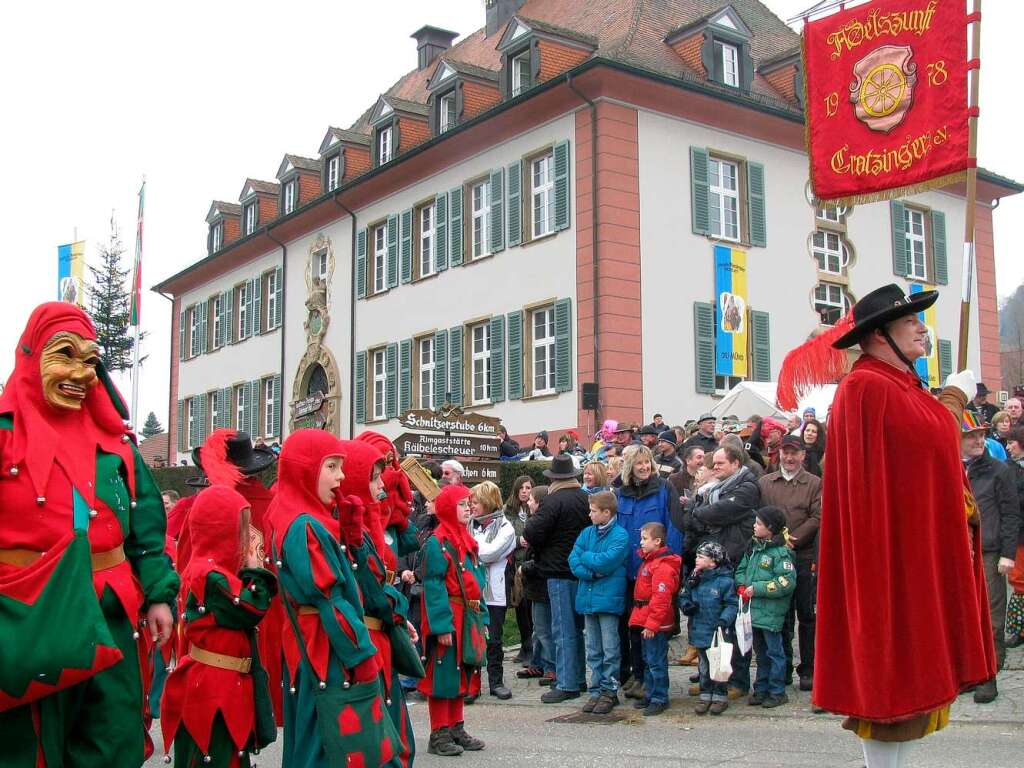 Fasnet-Umzug in Mnstertal