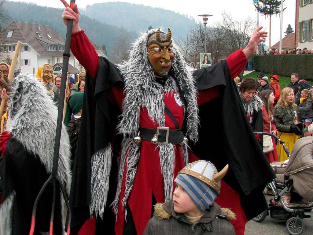 Fasnet-Umzug in Mnstertal