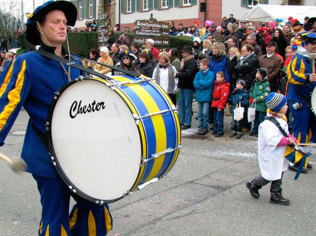 Fasnet-Umzug in Mnstertal