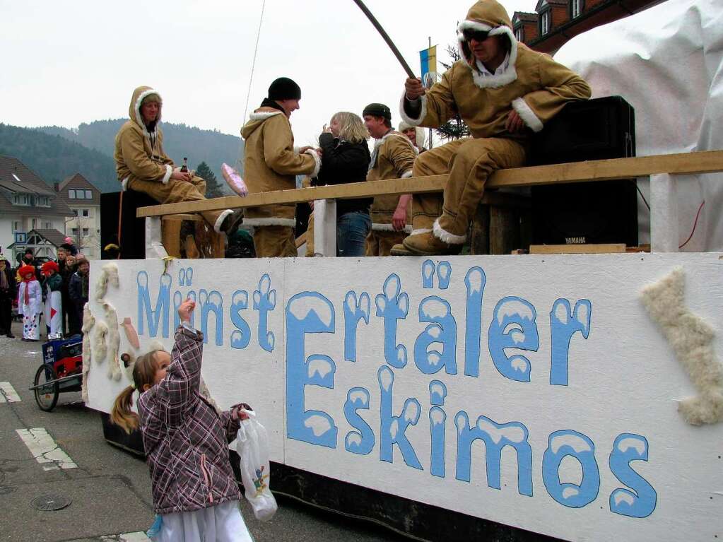 Fasnet-Umzug in Mnstertal