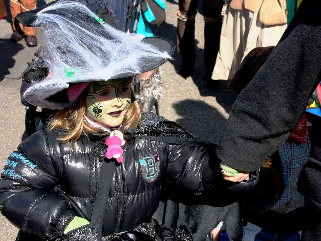 Auch in Fahrnau gehrte die Fasnacht den Kindern.