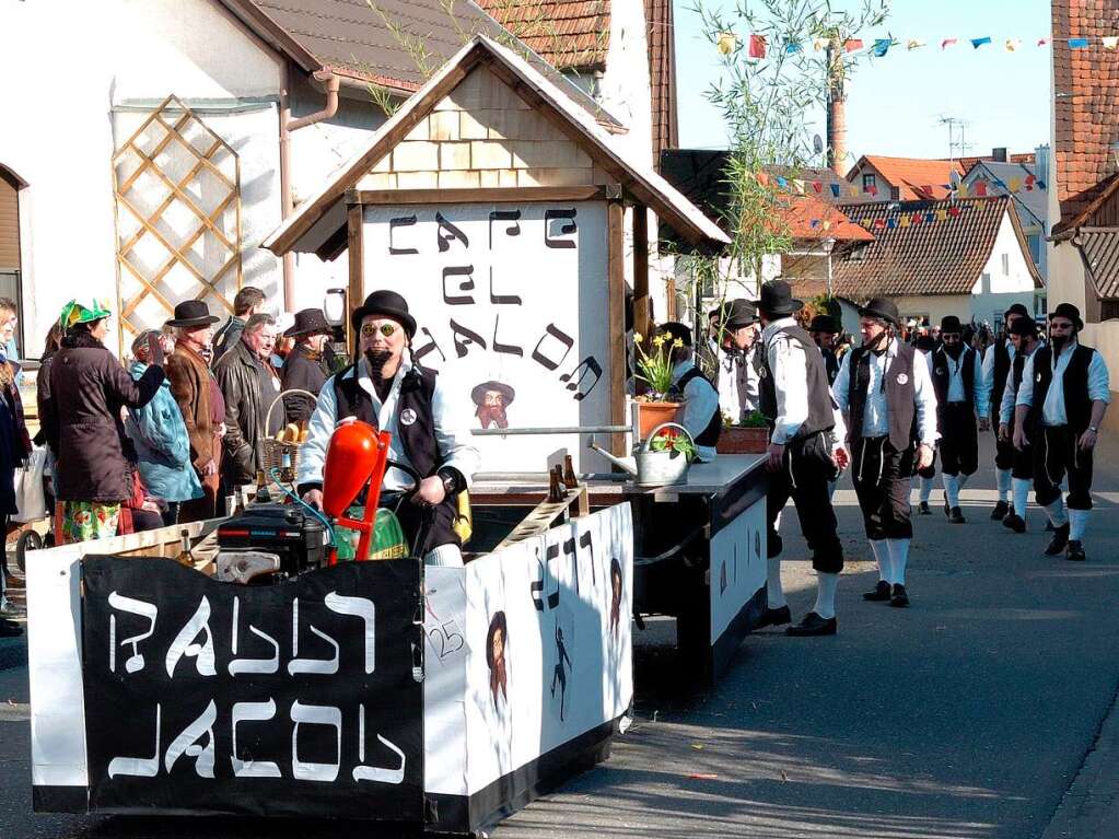 Rabi Jakob und seine Brder waren auch in Wyhl unterwegs.